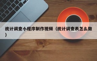 双鸭山统计调查小程序制作视频（统计调查表怎么做）
