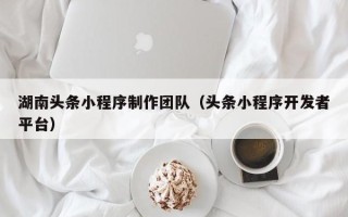 双鸭山湖南头条小程序制作团队（头条小程序开发者平台）